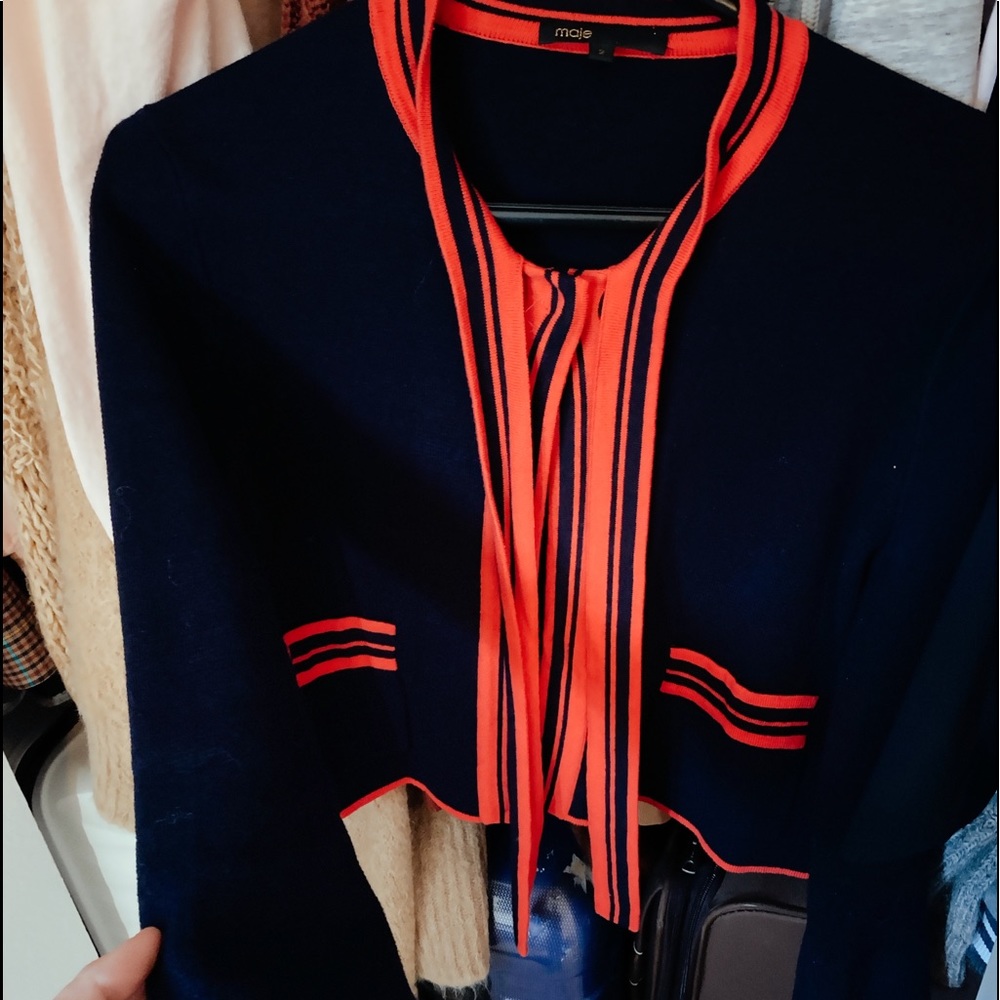 Maje cardigan size 2